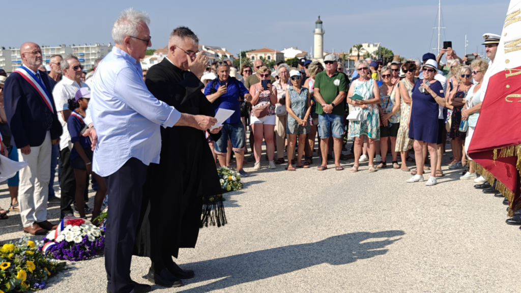 Hommage aux marins disparus en mer