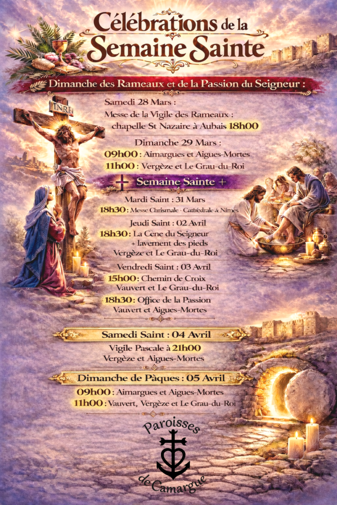 Célébrations de la Semaine Sainte