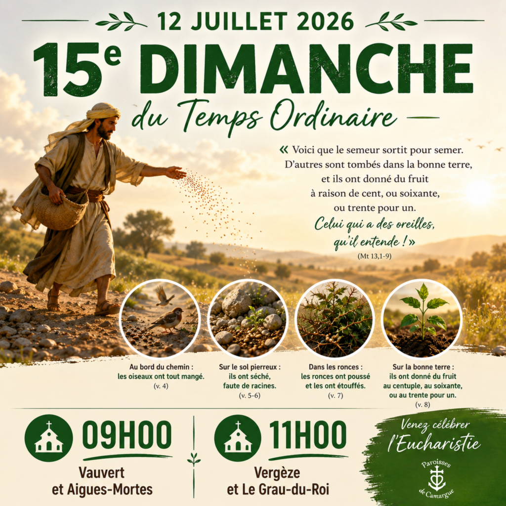 16e Dimanche du Temps Ordinaire