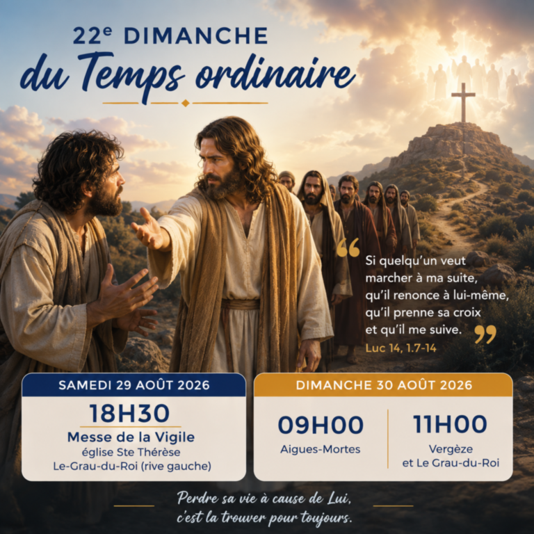 22e Dimanche du Temps Ordinaire