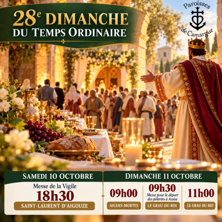 28e dimanche du Temps ordinaire