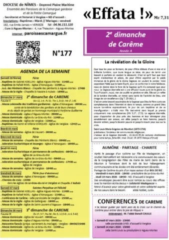 2e dimanche de Carême - Année A