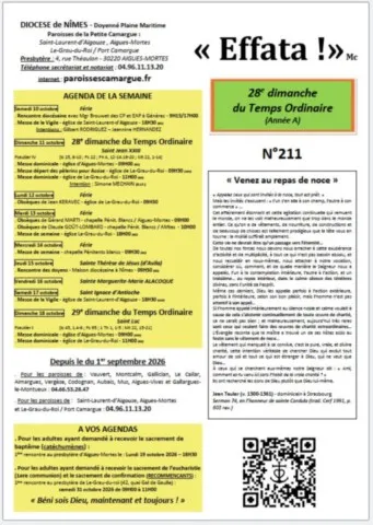 28e Dimanche du Temps Ordinaire 28e Dimanche du Temps Ordinaire