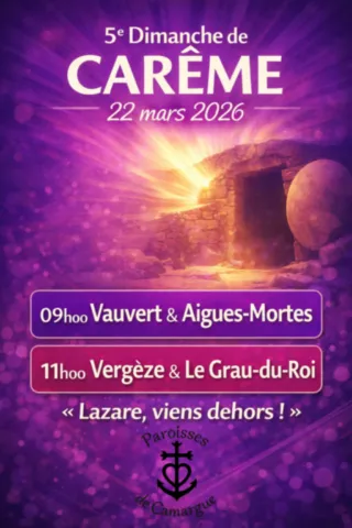 5e dimanche de Carême