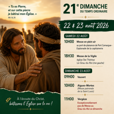 21e Dimanche du Temps Ordinaire